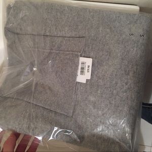 Gray Cashmere Turtleneck